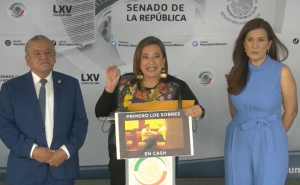 Senadora Xóchitl Gálvez dice que presentará otra denuncia contra Pío López Obrador