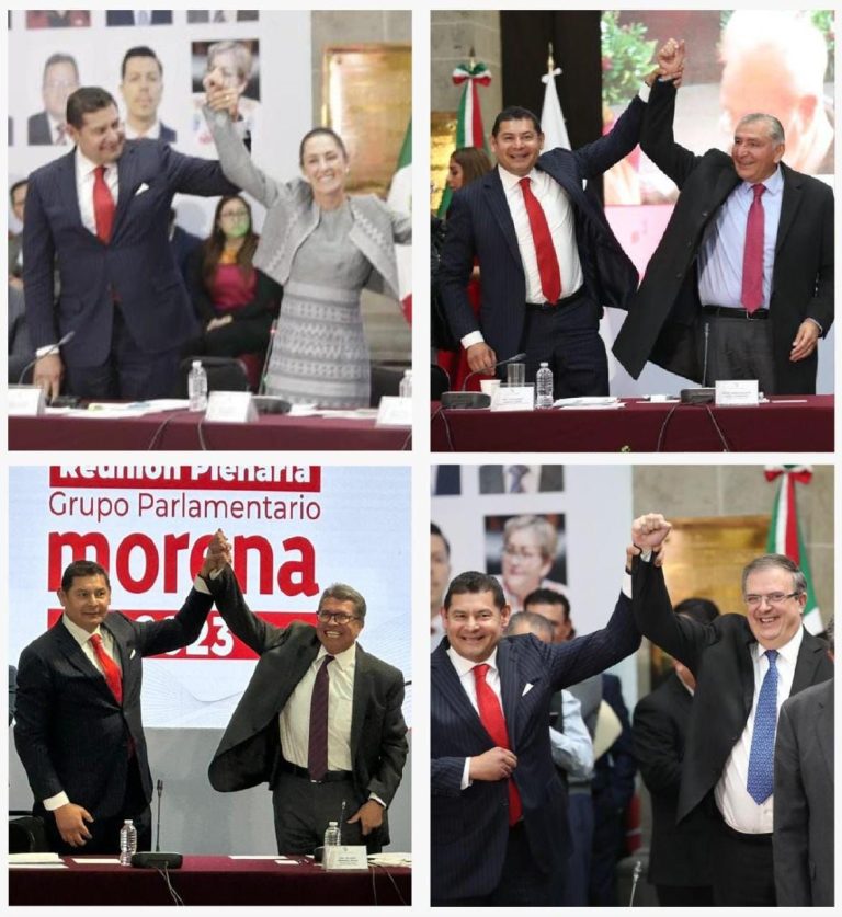 El senador Alejandro Armenta participó en la reunión Plenaria de los Senadores de Morena