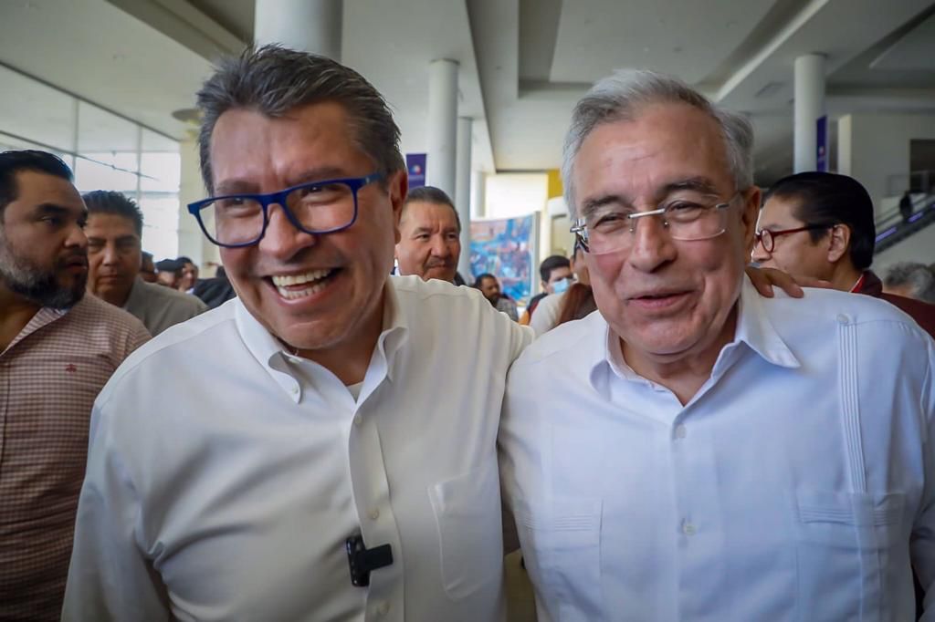 El gobernador de Sinaloa, Rubén Rocha, asegura que el Senador Monreal es un aspirante legítimo de Morena a la presidencia