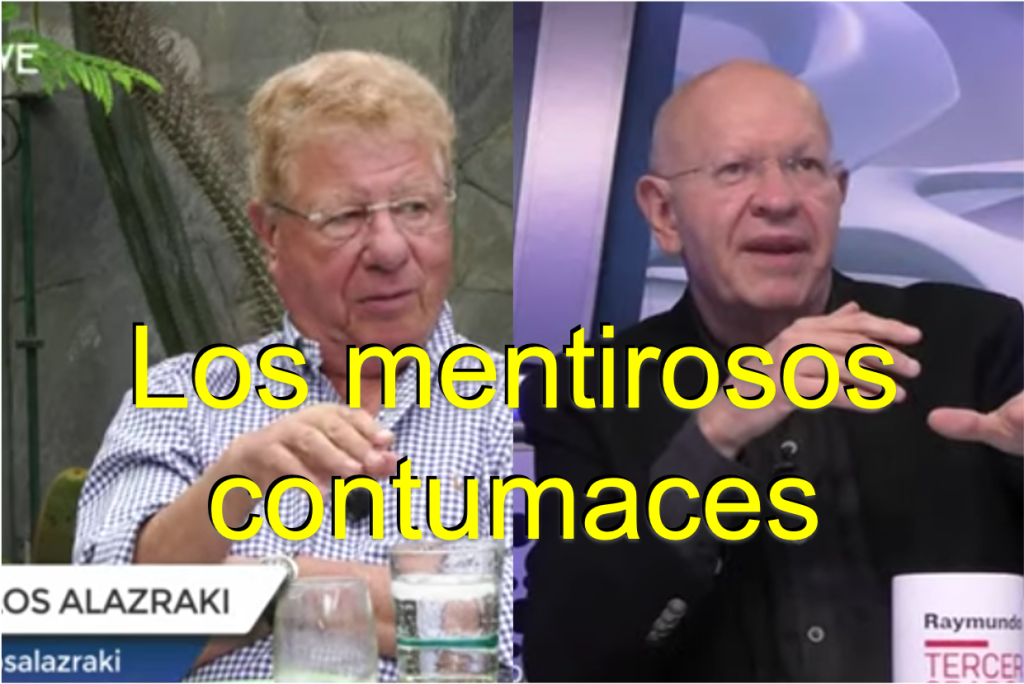 Alazraki y Riva Palacio, dos mentirosos contumaces