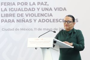La violencia no es normal, asegura titular de SSPC Rosa Icela Rodríguez