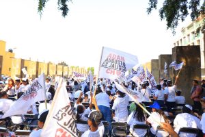 Acuden más de 10 mil protagonistas de Cambio Humanista (CH) en Jalisco a la asamblea que encabezó Adán Augusto López Hernández