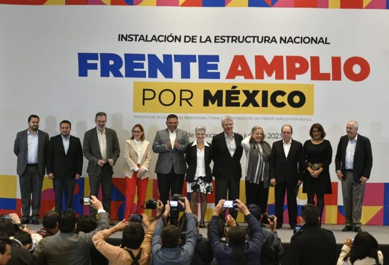 Instala Frente Amplio por México estructura nacional en los 32 estados