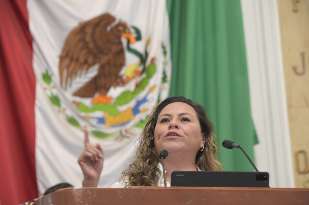 Diputada Mónica Fernández pide que se explique reducción en transferencias federales a instituto de capacitación.