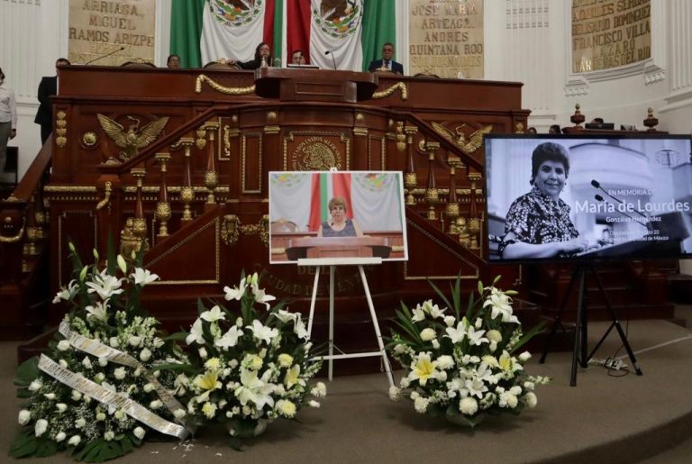 La diputada María de Lourdes González Hernández falleció el pasado viernes 4 de agosto.