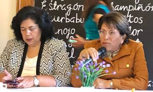 Martha Ávila y Guadalupe Morales compartieron la agenda morenista.