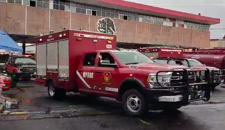 La llegada de los bomberos capitalinos a Acapulco, se espera que sea en la madrugada de este martes