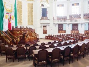 Se ausentan legisladores de Morena de sesiones en el Congreso de la Ciudad de México.