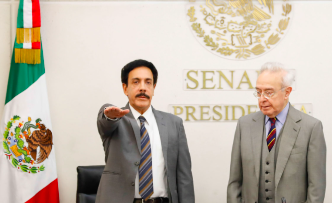 Omar Fayad negó que su nombramiento sea un “pago de favores”, por entregar el Estado de Hidalgo a Morena.