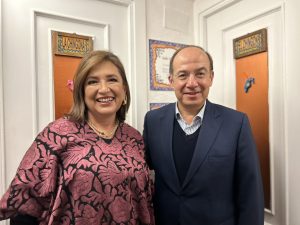 Xóchitl Gálvez acude a España a encontrarse con Felipe Calderón