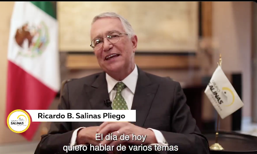 Ricardo Salinas Pliego, el Azteco, es un evasor fiscal que debe más de 63 MMDP evasor