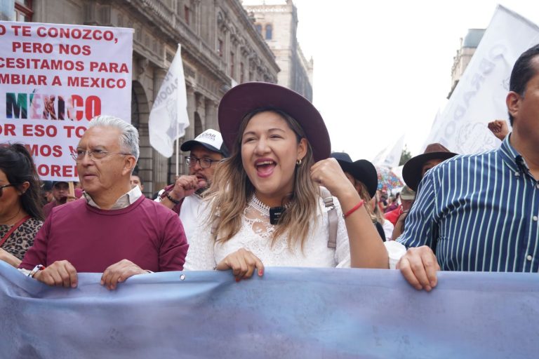 La comunidad de Azcapotzalco respalda a la doctora Claudia Sheinbaum rumbo a la Presidencia de México: Nancy Núñez.