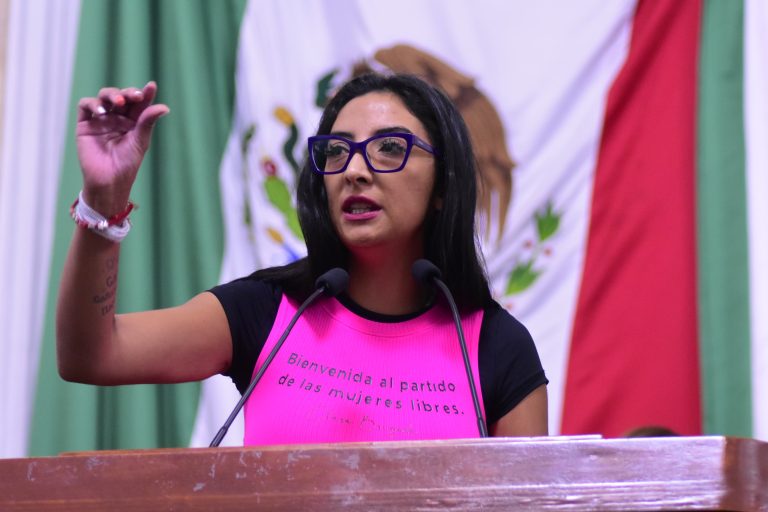 A nombre de la Asociación Izquierda Liberal, la diputada Ana Villagrán Villasana pronunció su discurso sobre la conmemoración del Día Internacional de la Mujer.