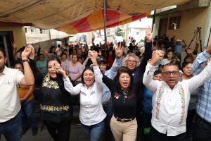Reforzará Mariela Gutiérrez a campañas a las alcaldías y diputados locales del Edomex.