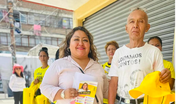 El trabajo a ras de tierra, que realiza Rita Cecilia desde el primer minuto del 31 de marzo, la hará ganar una curul en el Congreso de la CDMX.