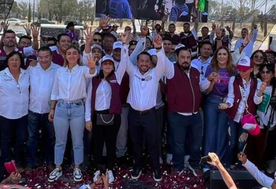 Doctora Claudia, desde Cuautitlán Izcalli, le saludamos y ya celebramos su triunfo: Daniel Serrano.