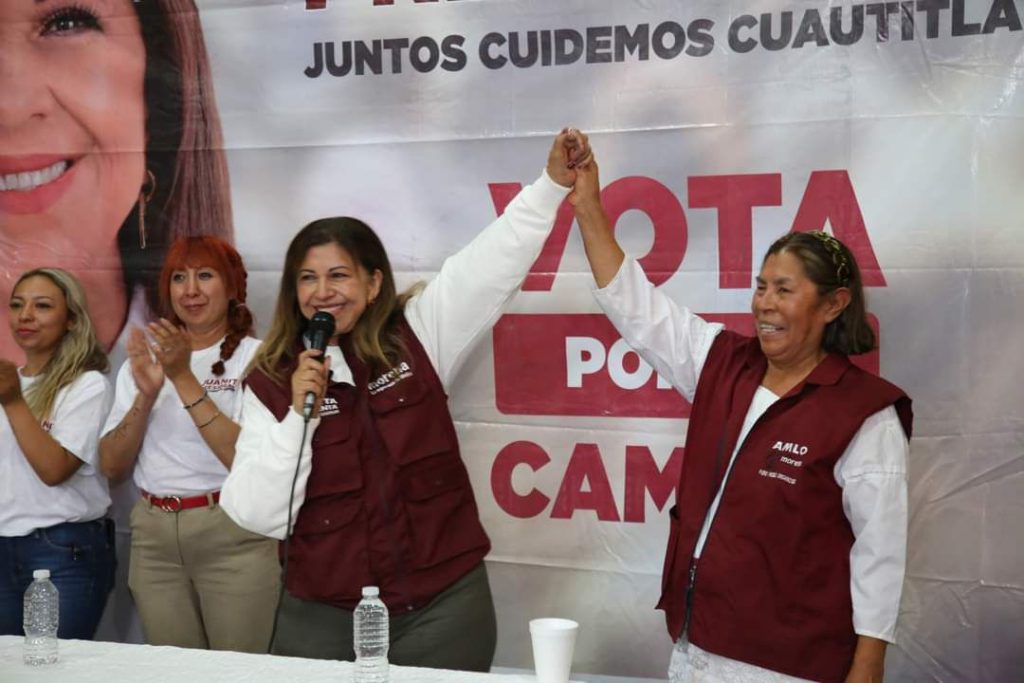 Juanita Carrillo adelanta en las encuestas para gobernar Cuautitlán