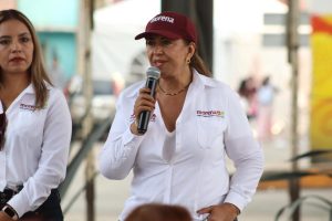 La candidata de Morena, Juanita Carrillo, construirá el primer Hospital Veterinario de la Región