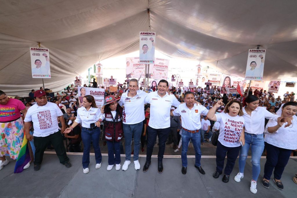 El candidato a la gubernatura por la Megacoalición “Sigamos Haciendo Historia” Alejandro Armenta, se comprometió la construcción del puente que conecte a Puebla con San Baltazar Tetela.