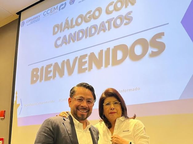 En el panel donde participó Serrano Palacios, estuvo también la candidata al Senado por la misma coalición, Mariela Gutiérrez.