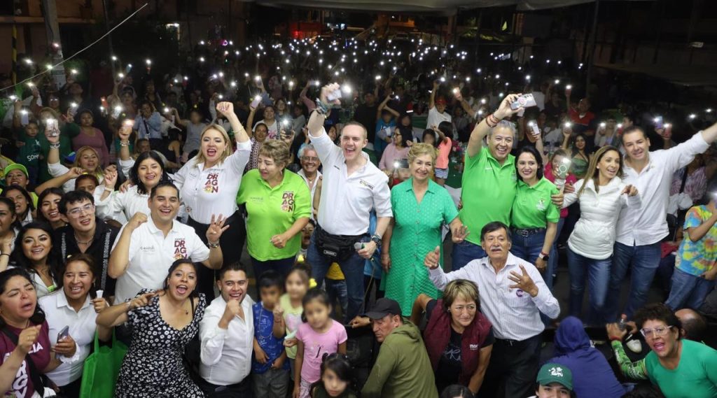 Adrián Rubalcava Suárez, candidato al Senado de la República por la Coalición Sigamos Haciendo Historia.