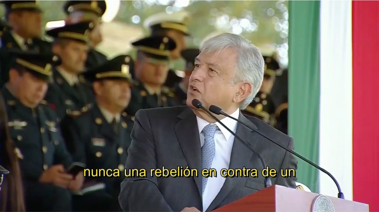 AMLO y las Fuerzas Armadas