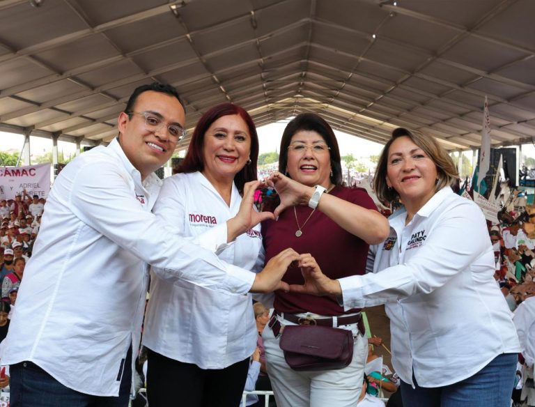 La abanderada al Senado, Mariela Gutiérrez Escalante, se convirtió en la virtual ganadora en el Estado de México al lograr más de 4.5 millones de votos