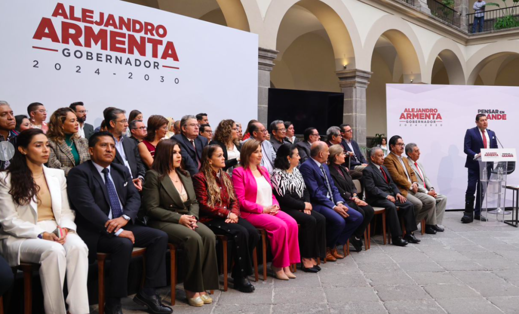 Armenta subrayó que su administración se alineará con la Plataforma del Humanismo Mexicano, y a las acciones que encabezará la doctora Claudia Sheinbaum presidenta electa de México.