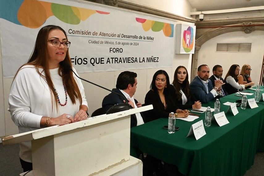 Niños deben recibir estímulos emocionales sanos y dieta balanceada: Polimnia Sierra.