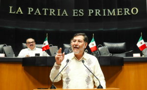 El presidente de la Mesa Directiva, Gerardo Fernández Noroña, destacó que México será el primer país que elegirá con voto universal, secreto y directo a sus ministros.