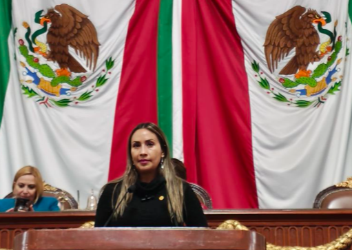 La diputada de Morena, Ana Luisa Buendía García, presentó en tribuna la propuesta.