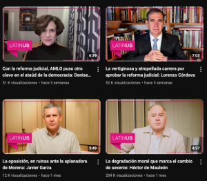 La comentocracia y la oposición se desviven contra la Reforma Judicial