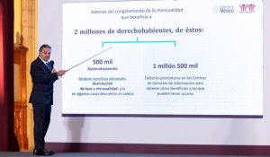 El director del INFONAVIT octavio Romero Oropeza señaló que se beneficiarán más de 4 millones de cuentahabientes afectados por los cobros impagables del neoliberalismo