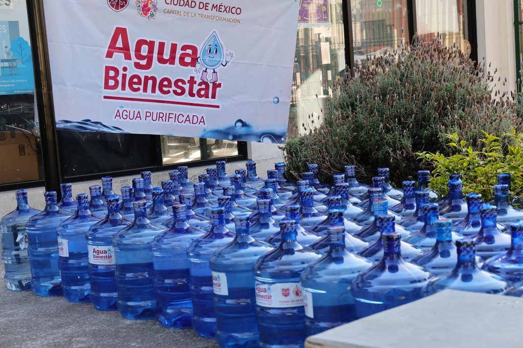 Llega “Agua Bienestar Atlitic” a las 16 alcaldías; cumple pruebas y normatividad para garantizar agua de calidad a las y los capitalinos.