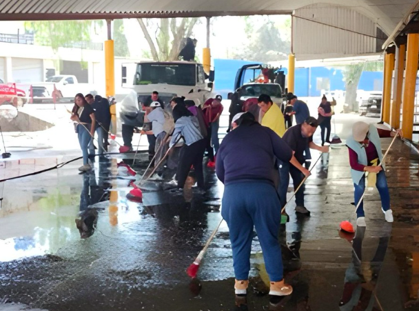 La presidenta Gretchen Atilano nos ha instruido a vigilar que el comercio cumpla con las medidas necesarias para salvaguardar la salud de las y los tizayuquenses: Alberta Soto.