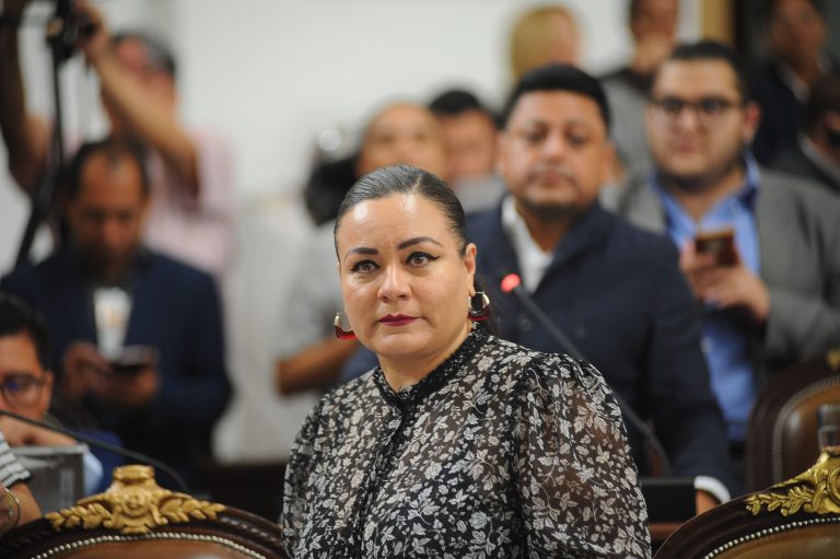 Permitir la restitución inmediata de inmuebles a mujeres y adultos mayores que sean víctimas del delito de despojo: diputada Elizabeth Mateos Hernández (MORENA).