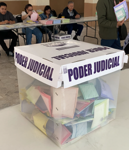 El 1 de junio de 2025 se realizó la primera e histórica Elección del Poder Judicial