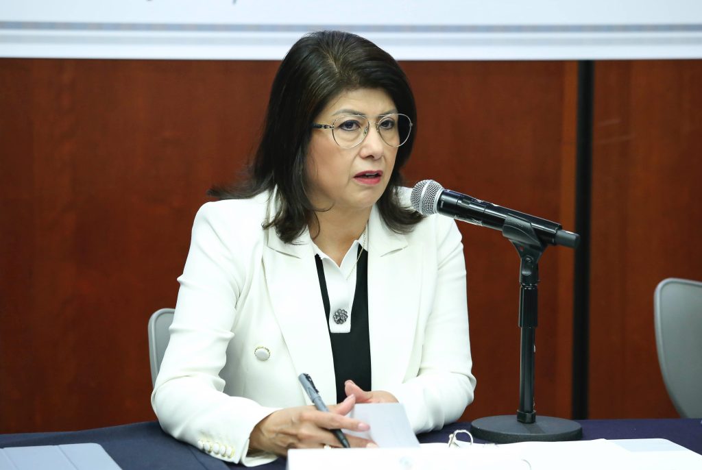 Mariela Gutiérrez Escalante sostuvo que en el Estado de México se toman las acciones necesarias para enfrentar las lluvias atípicas.