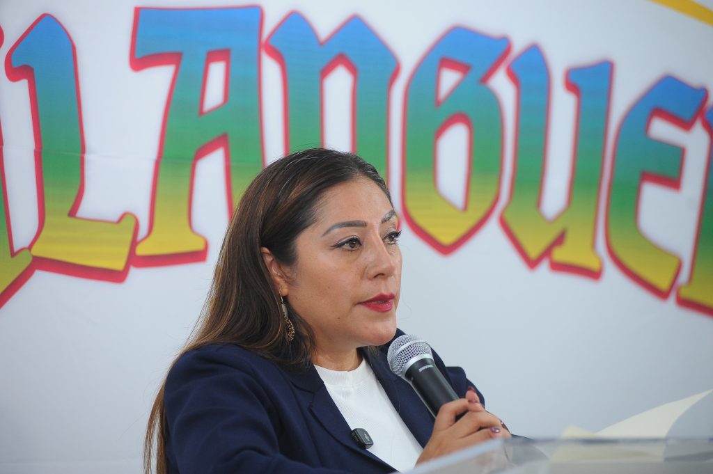 Xóchitl Bravo, diputada y coordinadora del Grupo Parlamentario de Morena en la Ciudad de México III Legislatura del Congreso CDMX.