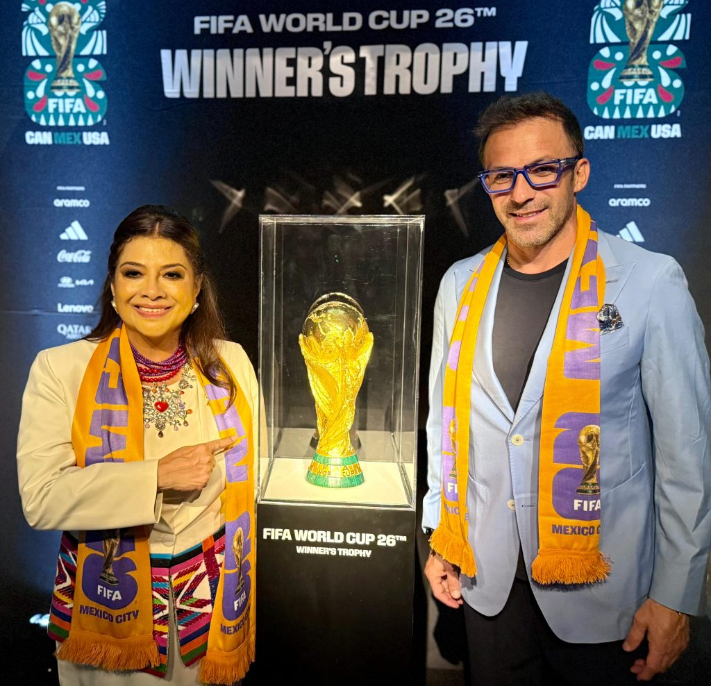 Clara Brugada anuncia 16 festivales futboleros en el Zócalo y en otras sedes, para México 2026 Copa del Mundo.