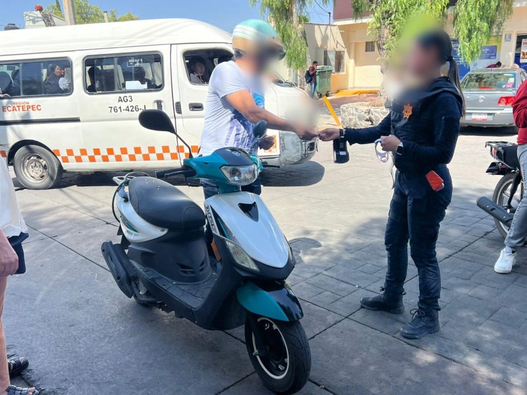 En lo que va del año, la Guardia Civll de Tecámac ha logrado recuperar 33 motocicletas con reporte de robo.