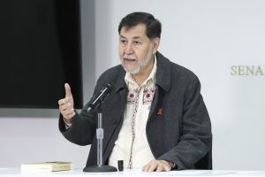 Noroña pide eliminar por completo el financiamiento privado a Partidos Políticos