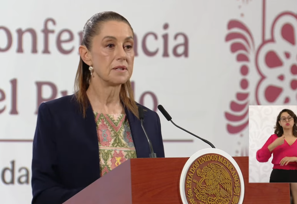 El acuerdo con Estados Unidos para poner una barrera contra las armas, es un triunfo de la PresidentA Sheinbaum