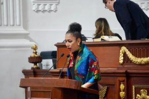 Respalda PVEM minuta que reforma la Constitución Federal para combatir el delito de extorsión: Rebeca Peralta.