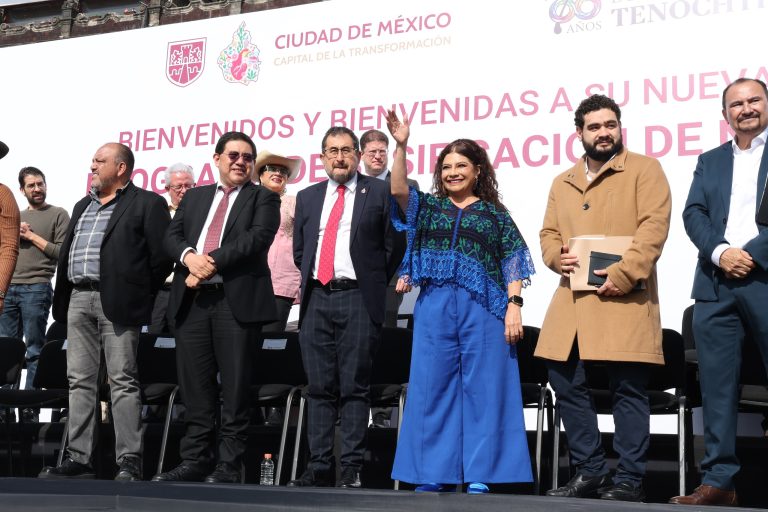 Para lograr este proceso, el Gobierno de la Ciudad invirtió 582 millones de pesos, destacó la mandataria capitalina, Clara Brugada.