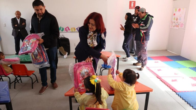 Inauguran la estancia infantil “María Montessori” de Tecámac, en Real Granda.