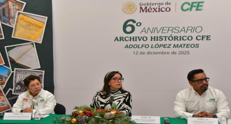 6 años de resguardo de la memoria documental de la CFE