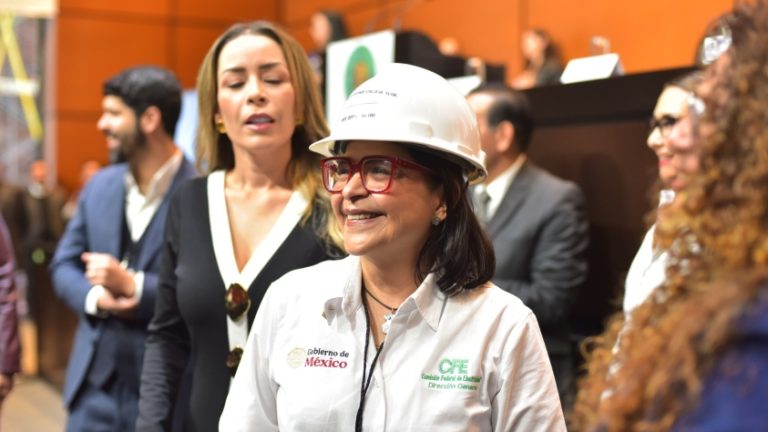 Emilia Calleja Alor destacó que la CFE es garante de mantener los recursos energéticos en manos del Pueblo de México