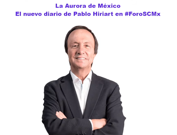 Pablo Hiriart, un derechista disfrazado de periodista, intenta revivir después de múltiples fracasos periodísticos impulsados por Salinas de Gortari