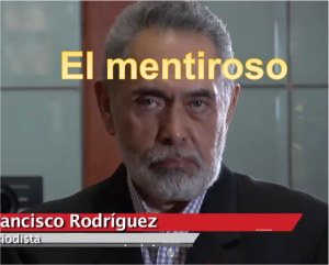 Francisco Rodríguez el mentiroso que da pena a sus ex compañeros